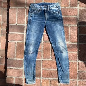 NWOT G-Star Raw 3D Arc Mid Skinny W28 L34